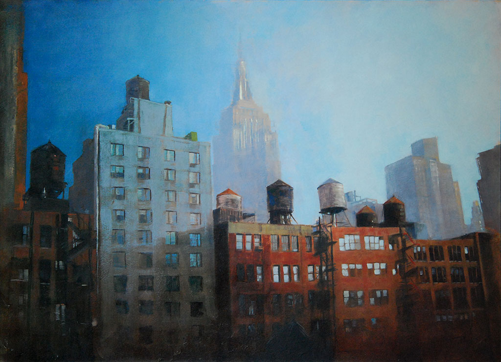 1024x741 Patrick Saunders Fine Arts - Cityscape Painting