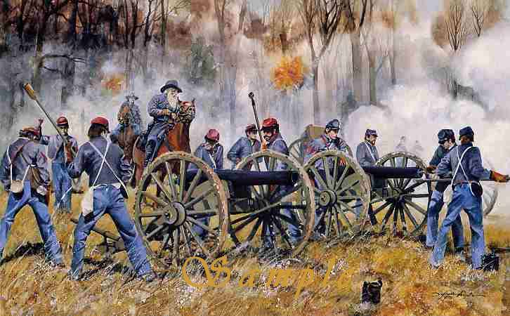 Civil War Battle Painting at PaintingValley.com | Explore collection of ...