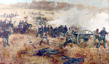 361x211 Gaul Painting Is Centerpiece Of Toledo Museum's Civil War Exhibition - Civil War Oil Painting