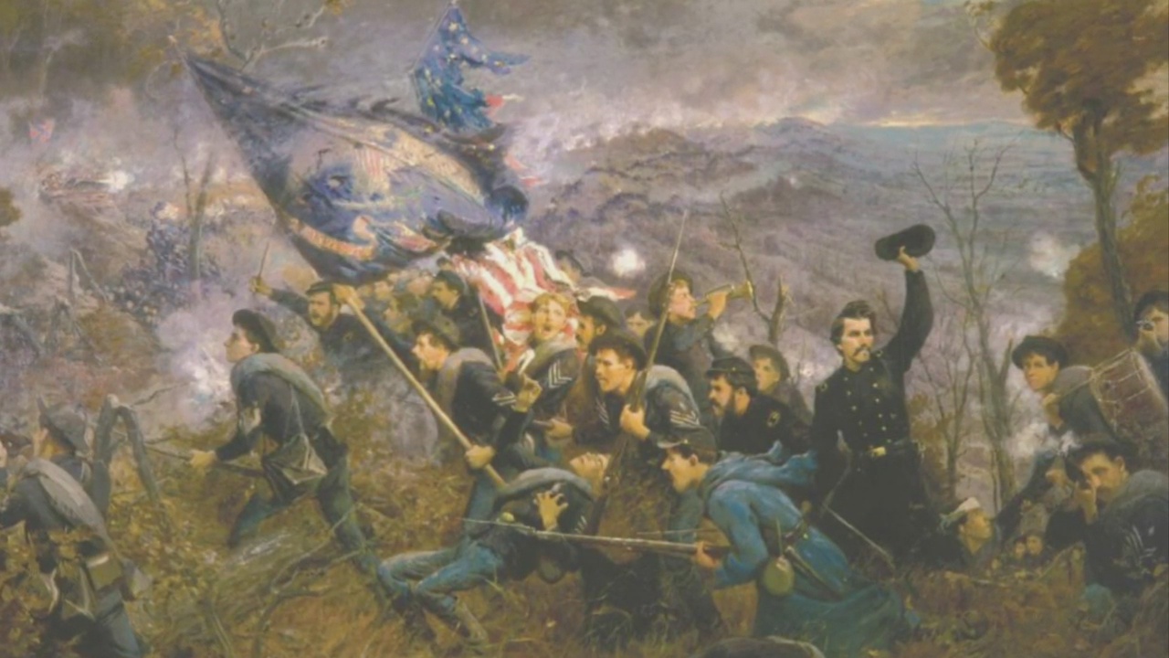1280x720 Dayton, Lawmakers Battling Over Civil War Paintings Inside Capitol - Civil War Painting