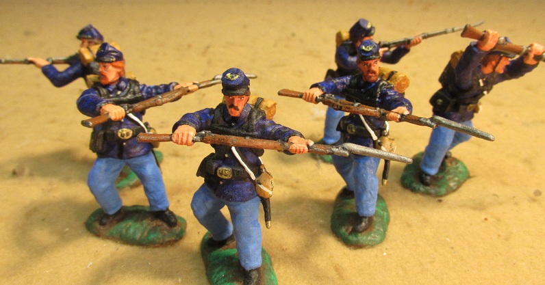 796x417 I Like The Things I Like! Painted Paragon Civil War Figures. - Civil War Soldier Painting