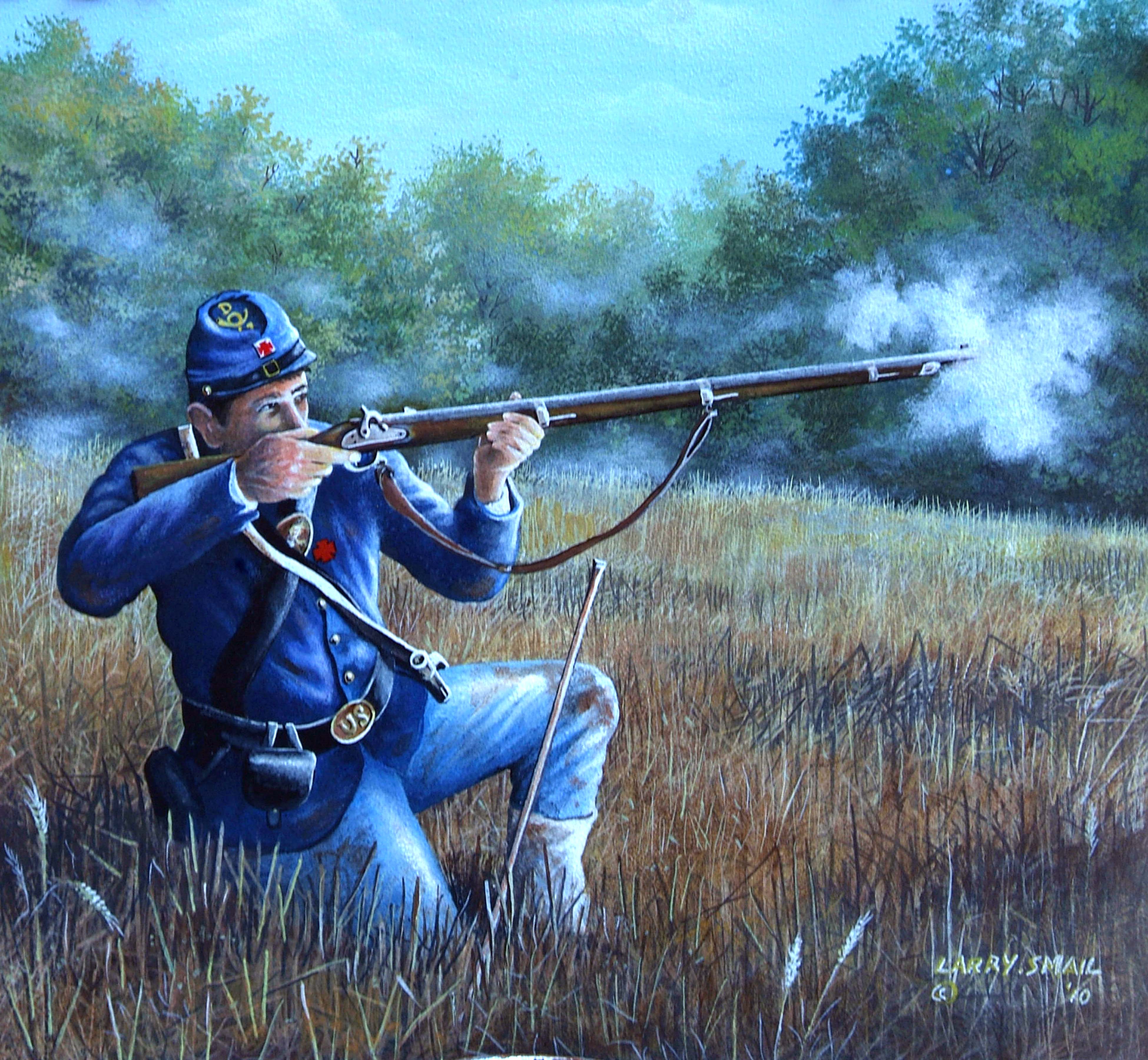 3900x3600 Latest Paintings Additions (April 1, 2013) Larry A. Smail's Blog - Civil War Soldier Painting