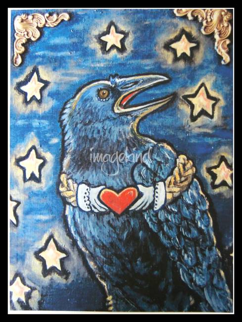 489x650 Stunning Claddagh Painting Reproductions For Sale On Fine Art Prints - Claddagh Painting