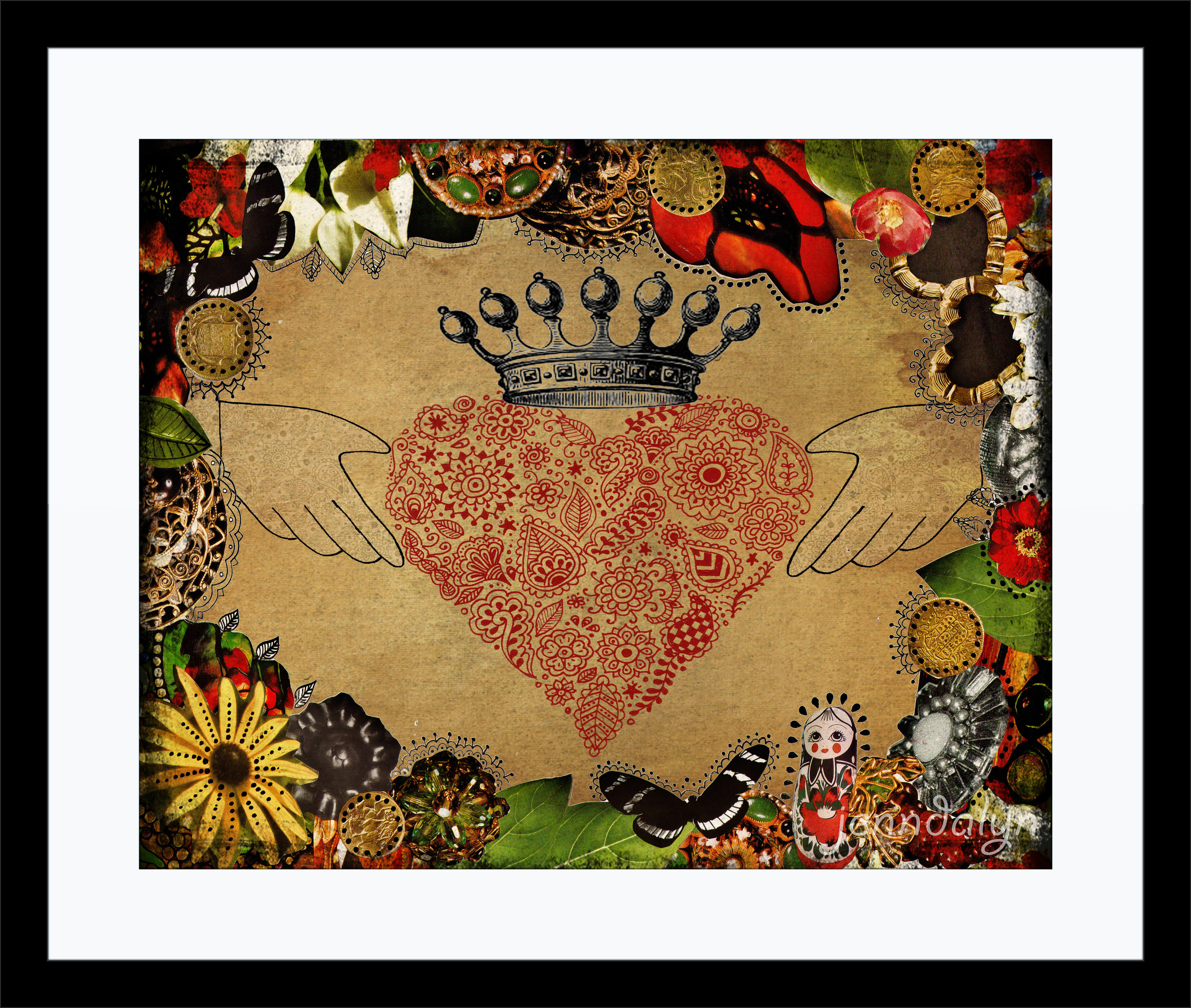 3261x2761 The Claddagh - Claddagh Painting