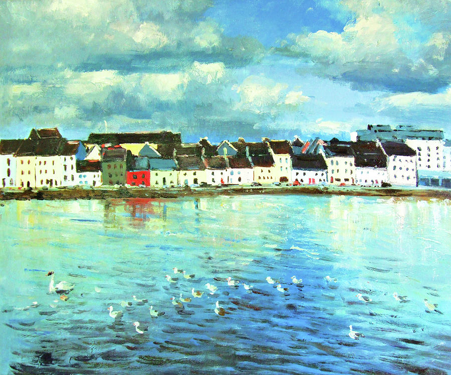 900x749 The Claddagh Galway Painting By Conor Mcguire - Claddagh Painting