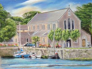 299x224 Claddagh Church - Claddagh Painting