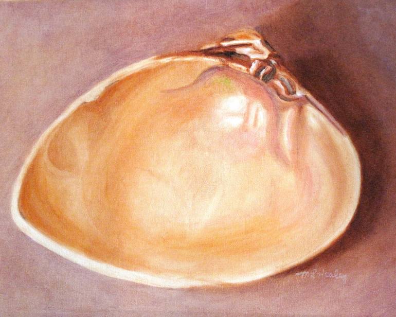 770x616 Saatchi Art Clam Shell Painting By Marilyn Healey - Clam Shell Painting