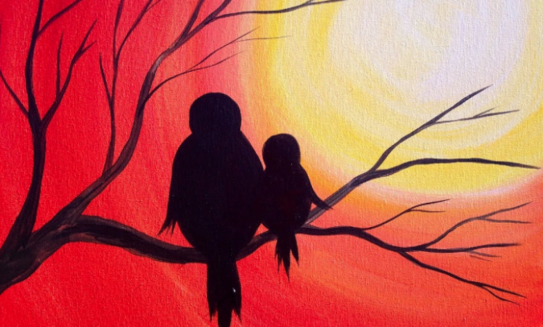 1062x640 Mom And Kids Painting Class - Class Painting