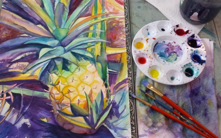 710x444 Watercolor Painting Class Kauai Festivals Amp Events - Class Painting