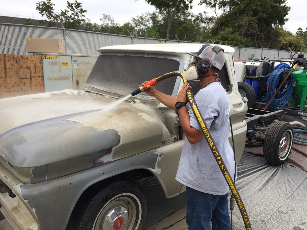 1066x800 Dustless Blasting Painting Your Classic Car - Classic Car Painting