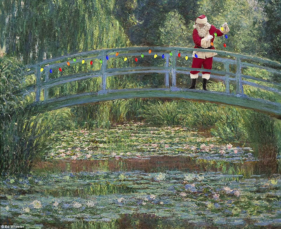 964x786 Santa Proves He Really Is A Timeless Classic Father Christmas - Classic Christmas Painting