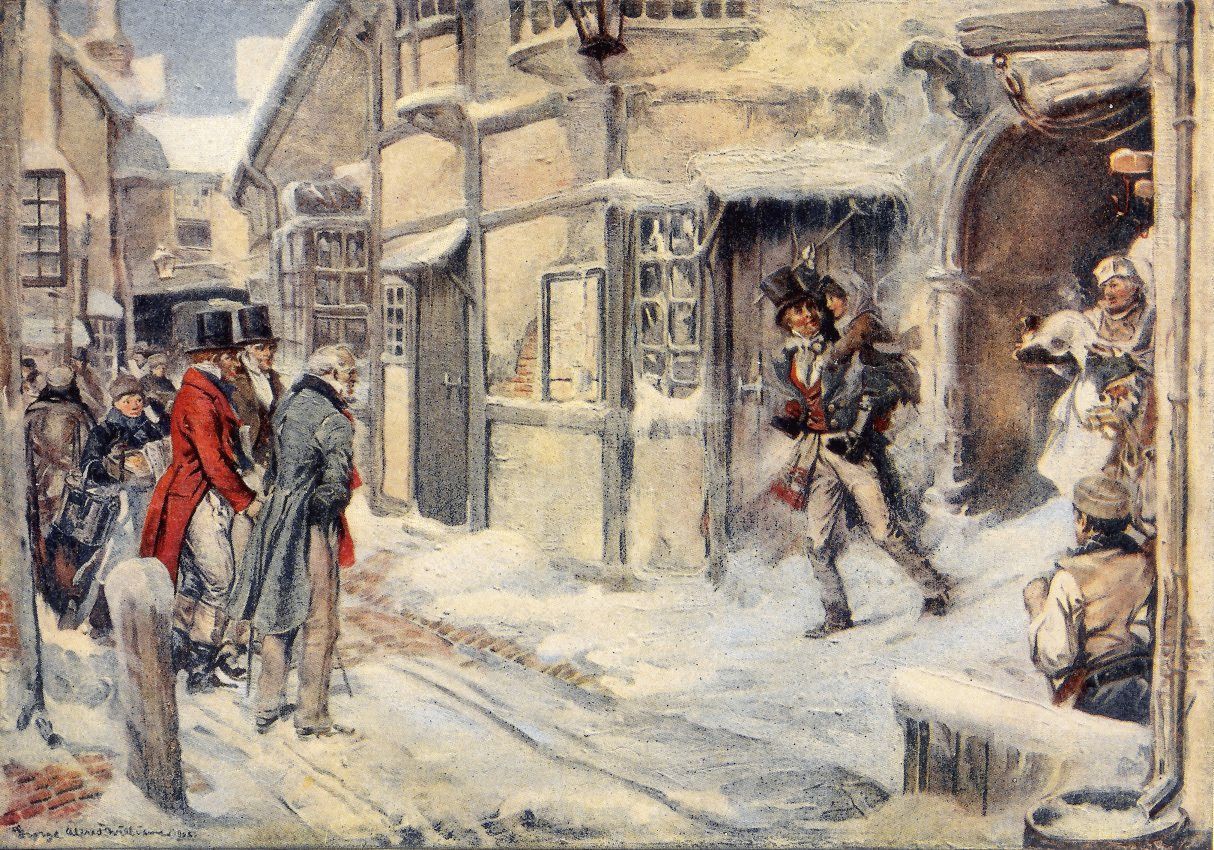 1214x850 An Offer Even Scrooge Would Love Culturedgr - Classic Christmas Painting