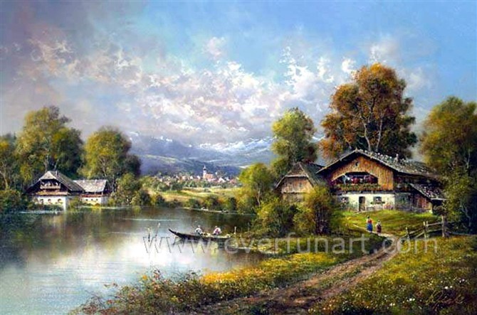 670x443 Classic Landscape Paintings Fine Art - Classic Landscape Painting