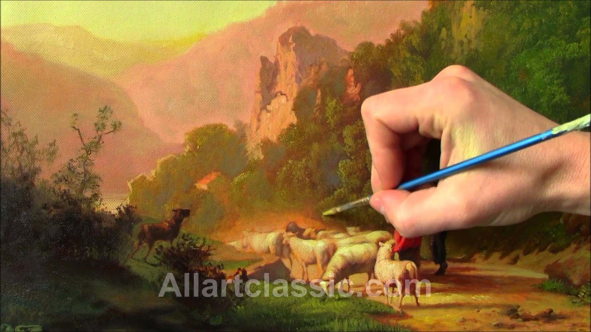 1920x1080 Classical Landscape Painting - Classic Landscape Painting Images