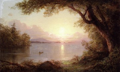 400x242 Whf856 Of Classic Landscape Painting,landscape In The Adirondacks - Classic Landscape Painting Images