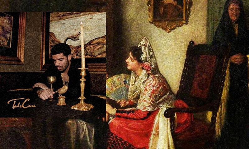 800x480 Classic Paintings Mixed With Album Artwork Highsnobiety - Classic Painting