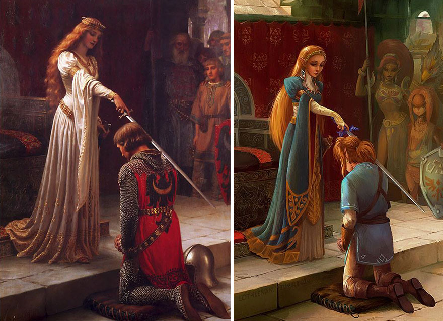 880x639 Classical Paintings Are Getting A Geeky Makeover And It's Better - Classic Painting