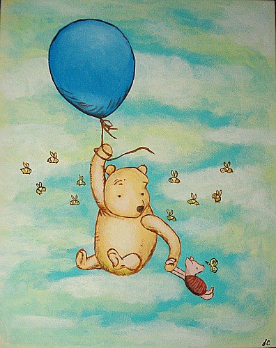 Classic Winnie The Pooh Painting At Paintingvalley.com 