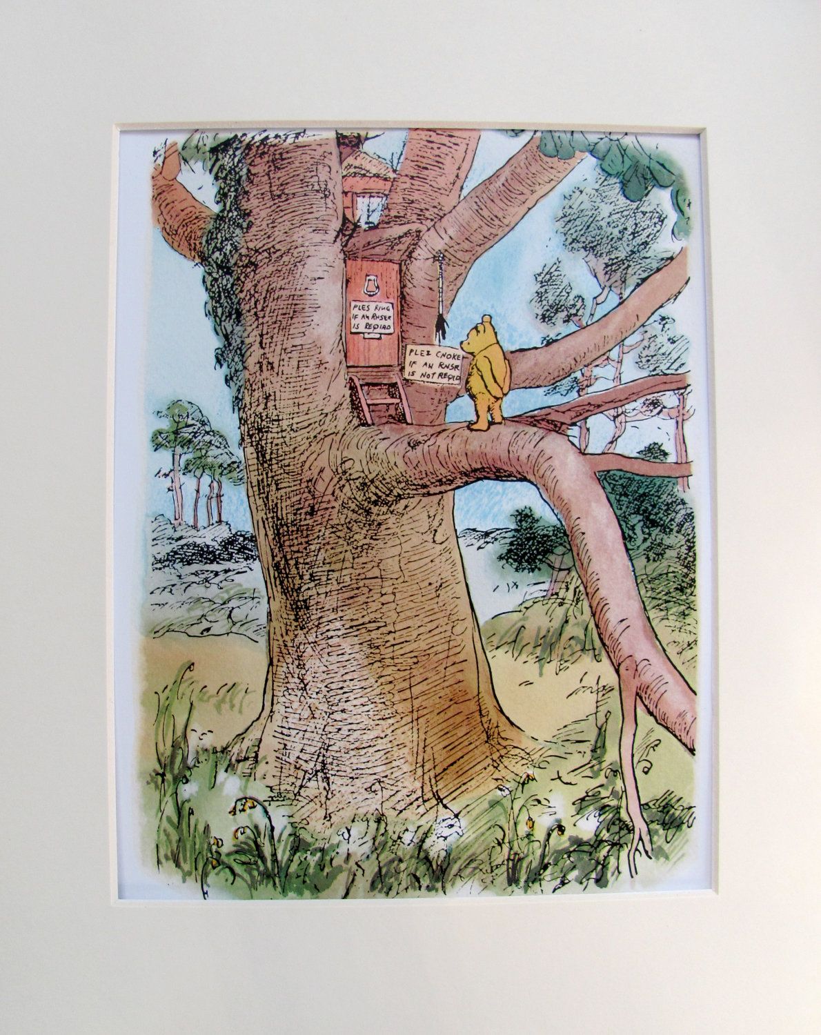 Classic Winnie The Pooh Painting at PaintingValley.com | Explore 