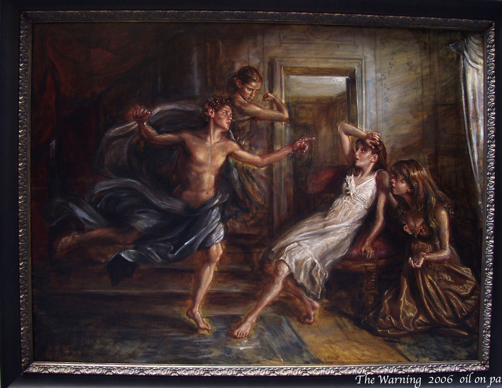 1000x774 Classical Period Albert Popa - Classical Period Painting