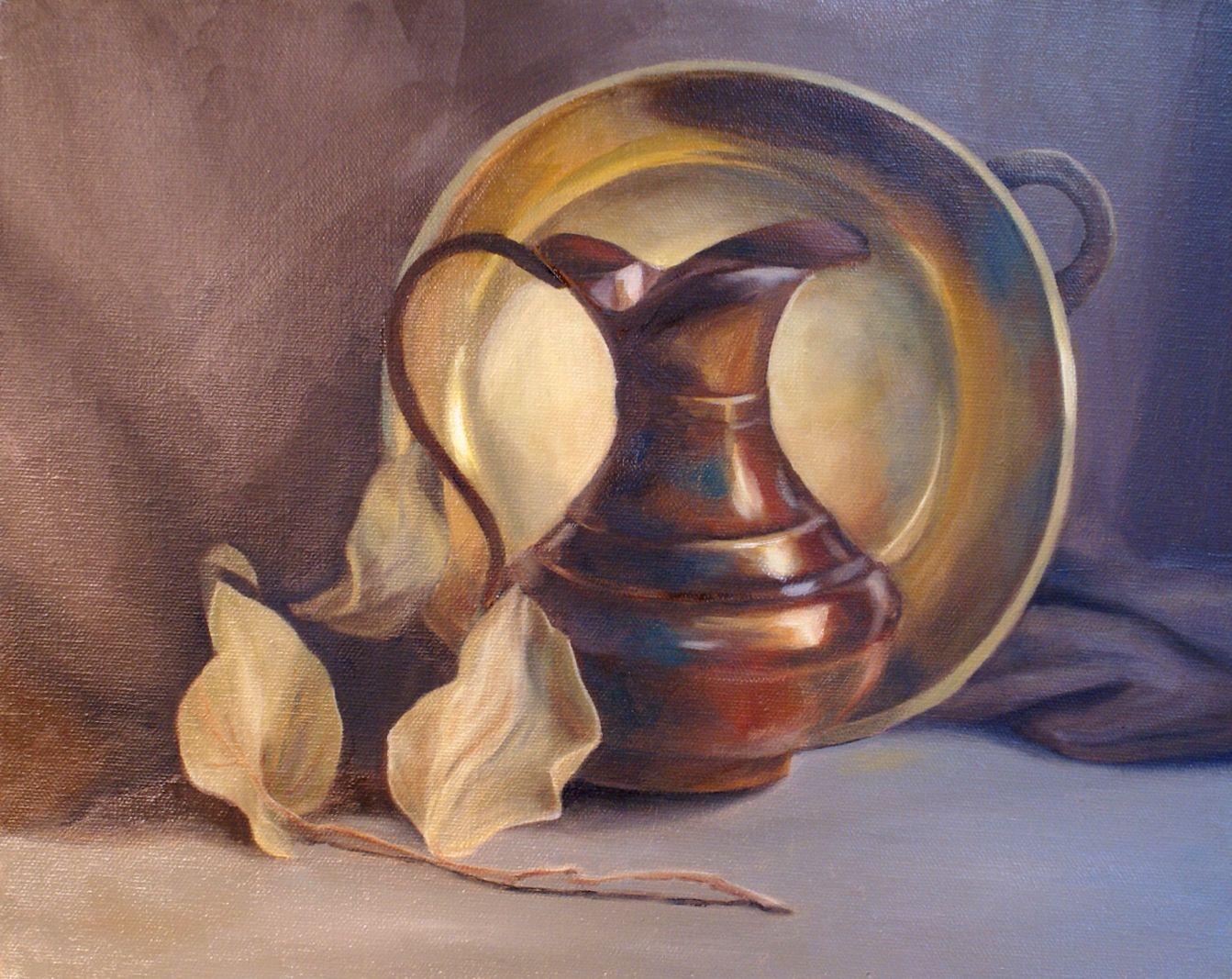 1343x1067 First Still Life Painting Academy Still Life - Classical Style Painting