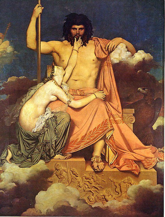 571x748 Prometheus, Pandora - Classical Style Painting