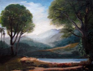 300x230 Tropical Landscape In The Classical Style - Classical Style Painting