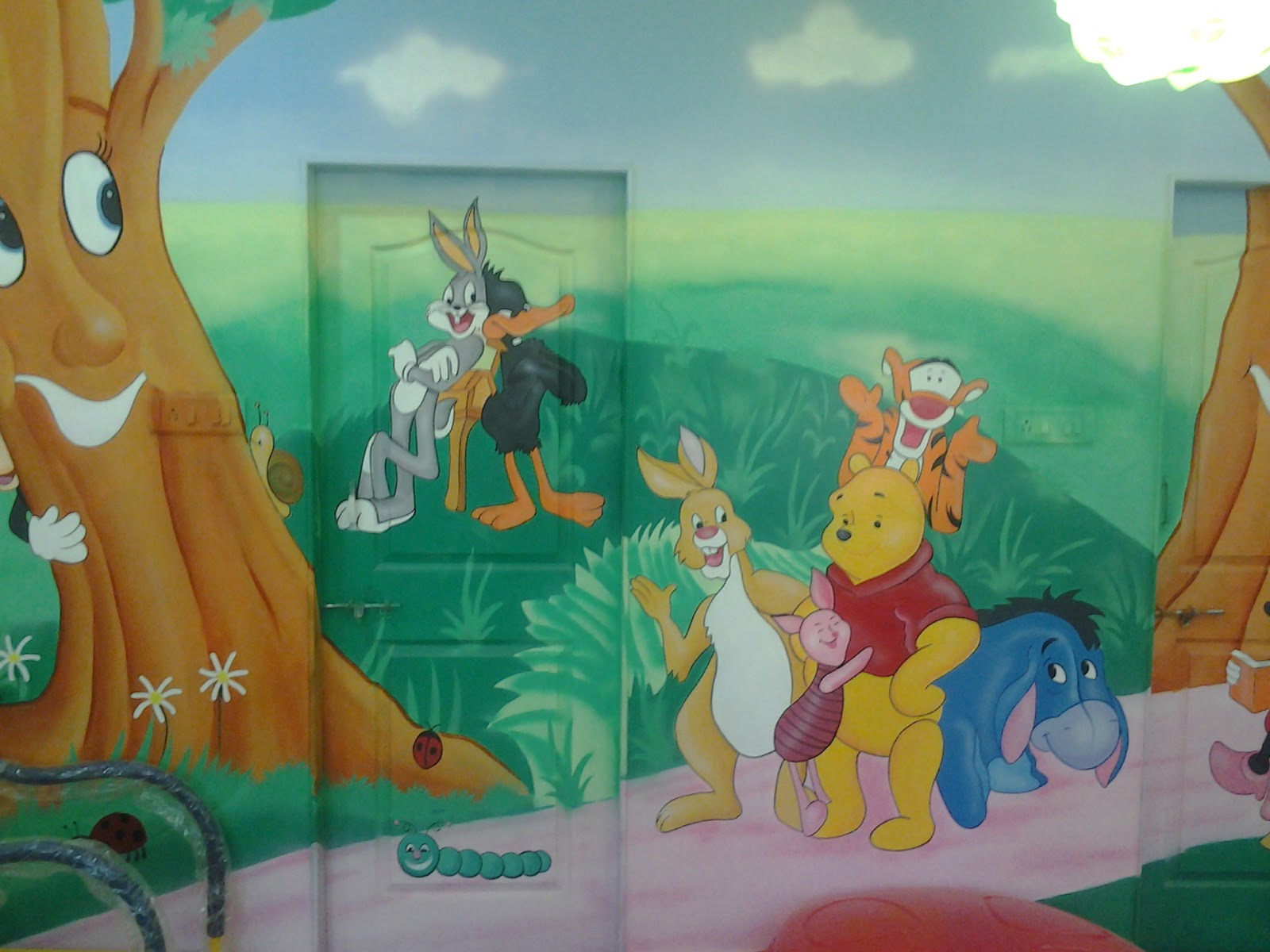 1600x1200 Kids School Classroom Painting Thana - Classroom Painting