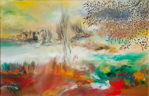 500x324 Gallery Gonski, La Mer, Inspired By Claude Debussy, - Claude Debussy Painting