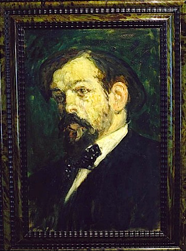 364x492 Claude Debussy (1862 1918), Painting (1903), By Jacques - Claude Debussy Painting