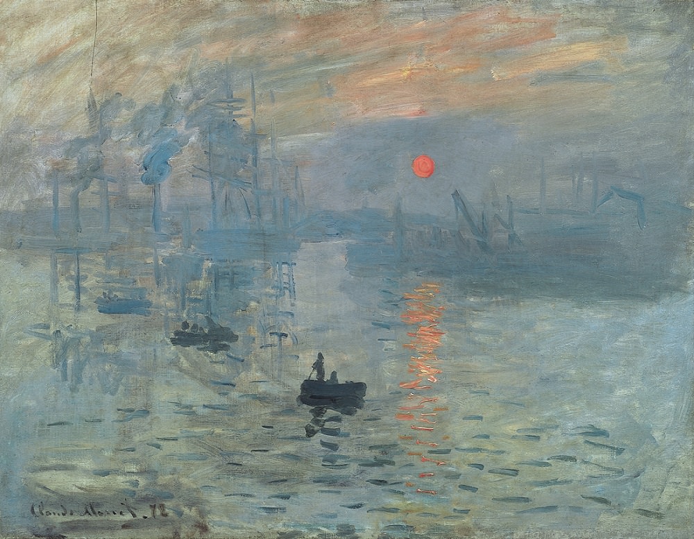 1000x777 Impression Sunrise By Claude Monet - Claude Monet Painting