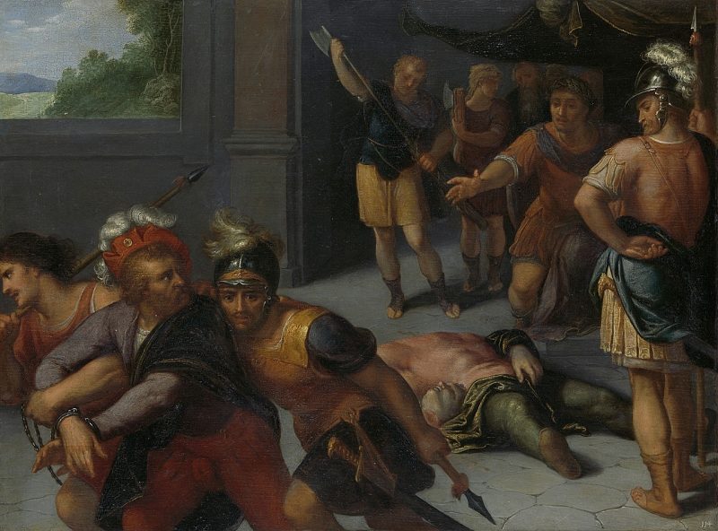 800x592 The Beheading Of Paul Julius And The Imprisonment Of Claudius - Claudius Painting