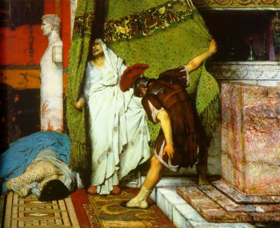 982x800 A Roman Emperor Claudius (Detail) By Alma Tadema Lawrence History - Claudius Roman Emperor Painting