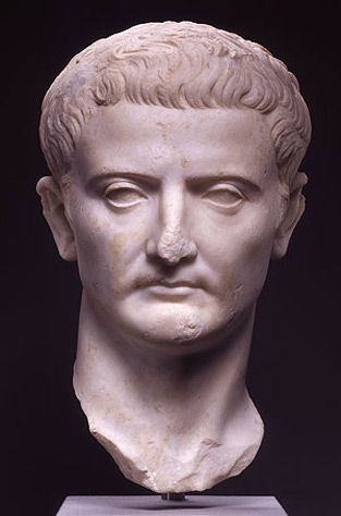 313x474 Tiberius Was A Roman Emperor From 14 Ad To 37 Ad. Born Tiberius - Claudius Roman Emperor Painting