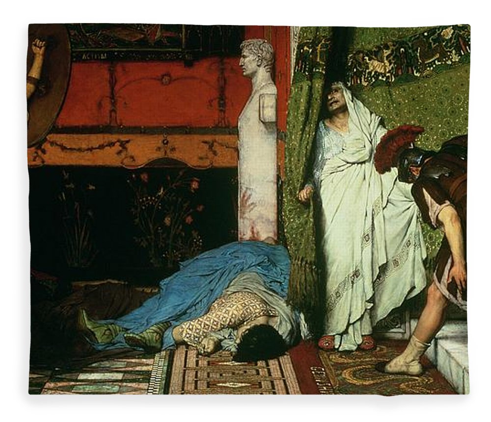 1000x860 A Roman Emperor Claudius Fleece Blanket For Sale By Sir Lawrence - Claudius Roman Emperor Painting
