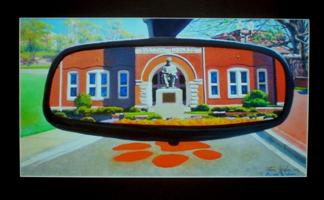 640x396 Steven Jordan Art I'Ll Be Back - Clemson Painting