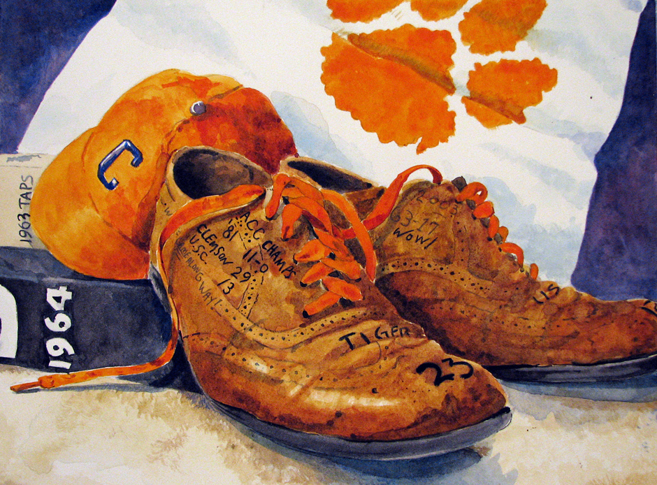 940x694 Art - Clemson Painting