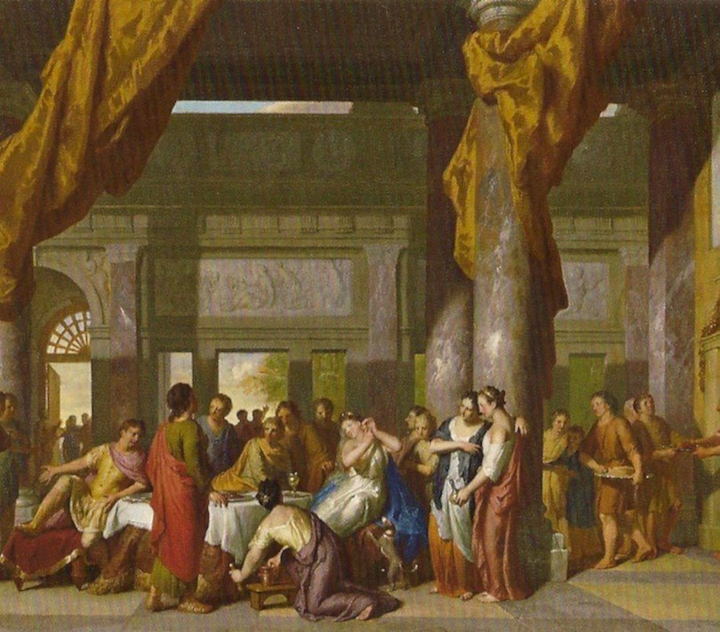 Cleopatra And Caesar Painting At PaintingValley Com Explore   Cleopatra And Caesar Painting 17 