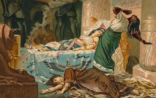 610x384 The Dramatic Death Of Cleopatra Was It Really Suicide Ancient - Cleopatra And Caesar Painting