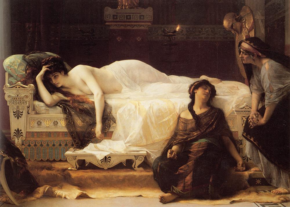 1000x717 Alexandre Cabanel Phedre Painting Framed Paintings For Sale - Cleopatra Painting
