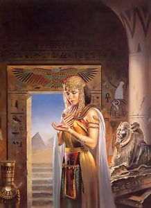 218x300 Cleopatra The Egyptian Princess - Cleopatra Painting