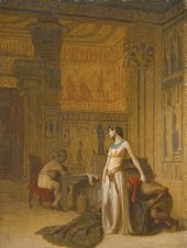 170x226 Cleopatra And Caesar (Painting) - Cleopatra Painting