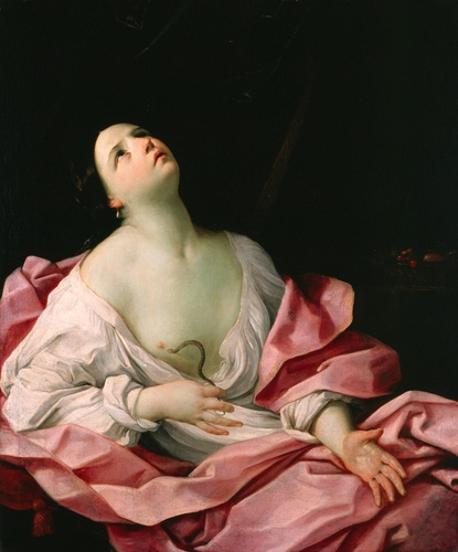 415x500 Guido Reni (Bologna 1575 Bologna 1642) - Cleopatra Real Painting