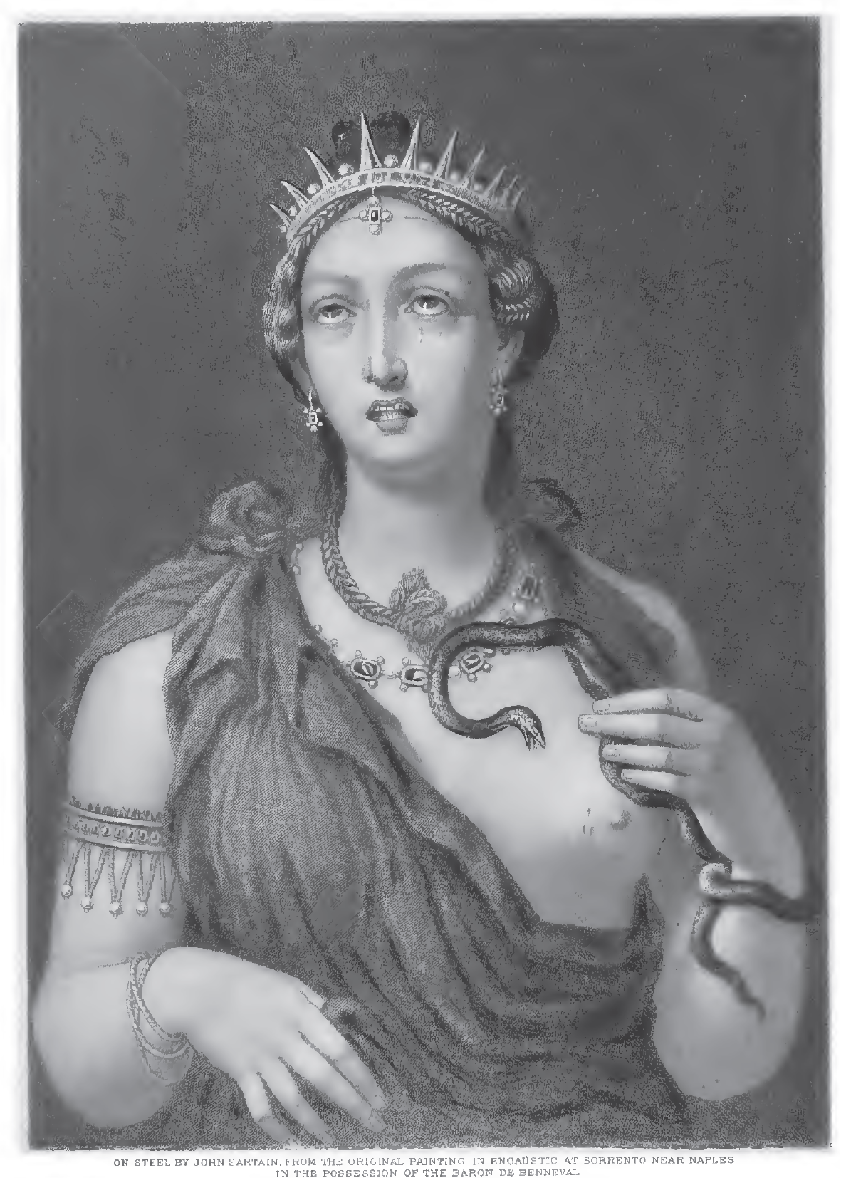 1181x1654 Fileencaustic Painting Cleopatra.png - Cleopatra Vii Painting