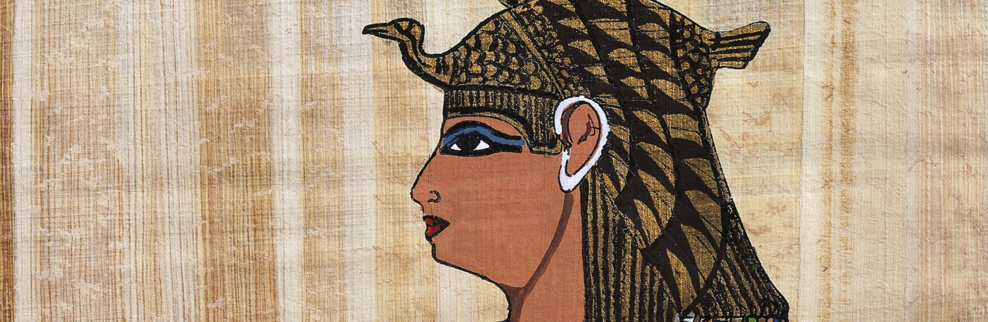 1389x454 Cleopatra - Cleopatra Vii Painting