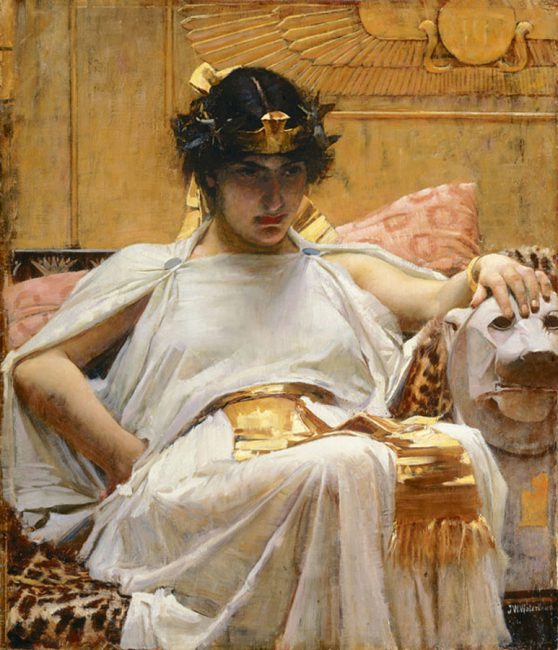 558x650 Cleopatra - Cleopatra Vii Painting