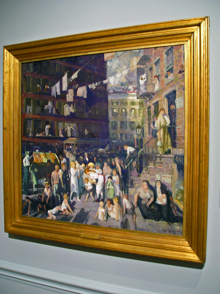766x1024 Lacma Cliff Dwellers Art - Cliff Dwellers Painting