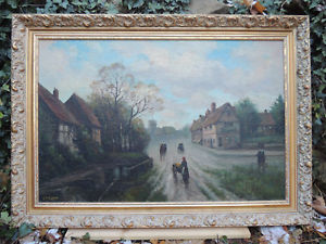 300x225 Impressionist Early 20th Century Clifford Worden Original Signed - Clifford Painting