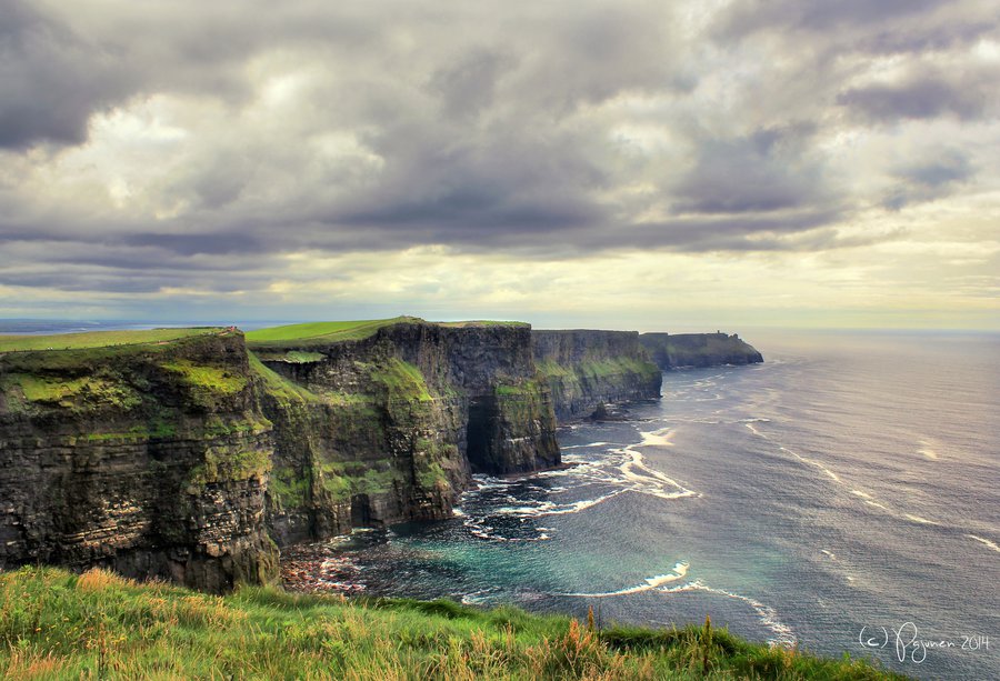 Cliffs Of Moher Painting at PaintingValley.com | Explore collection of ...