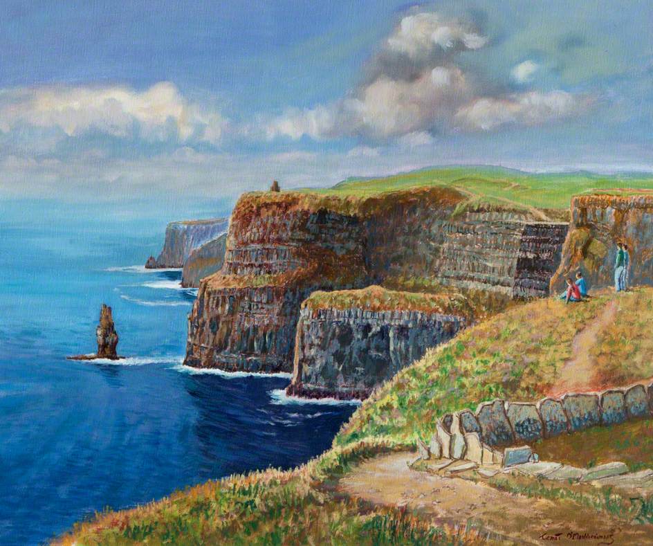 944x789 Cliffs Of Moher, County Clare Art Uk - Cliffs Of Moher Painting